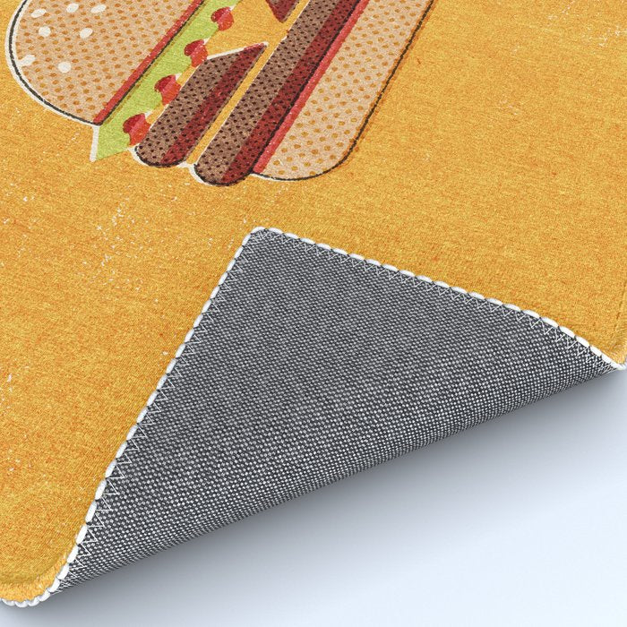 FAST FOOD / Burger Rug Gallery Image 4