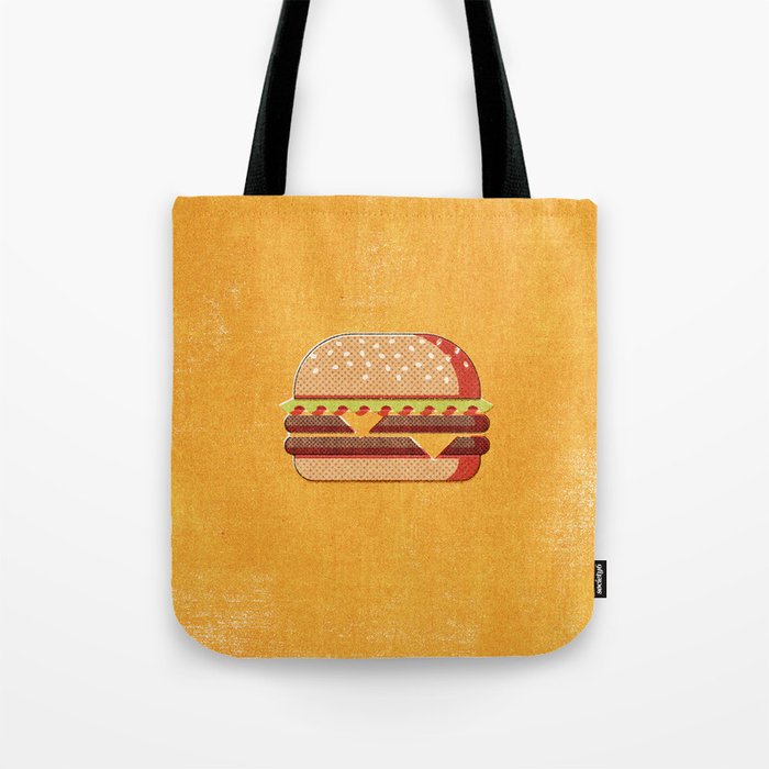 FAST FOOD / Burger Tote Bag Gallery Image 1