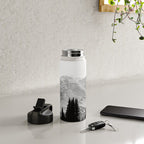 Mount Rainier Black and White Water Bottle Gallery Image 4