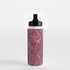 Bijar Kurdish Northwest Persian Rug Print Water Bottle Gallery Image 2