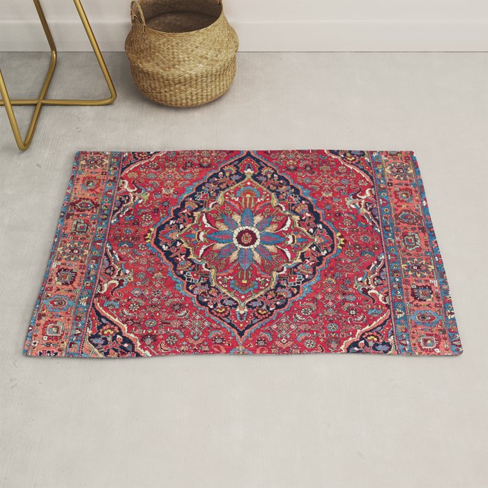 Bijar Kurdish Northwest Persian Rug Print Rug Gallery Image 1