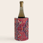 Bijar Kurdish Northwest Persian Rug Print Wine Chiller Gallery Image 2