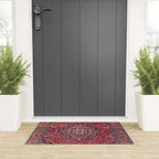 Bijar Kurdish Northwest Persian Rug Print Welcome Mat Gallery Image 3