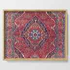 Bijar Kurdish Northwest Persian Rug Print Serving Tray Gallery Image 1