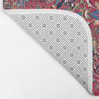 Bijar Kurdish Northwest Persian Rug Print Bath Mat Gallery Image 2