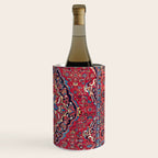 Bijar Kurdish Northwest Persian Rug Print Wine Chiller Gallery Image 3
