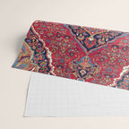 Bijar Kurdish Northwest Persian Rug Print Wrapping Paper Gallery Image 2