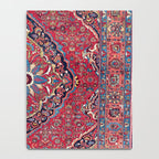 Bijar Kurdish Northwest Persian Rug Print Notebook Gallery Image 4