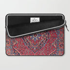 Bijar Kurdish Northwest Persian Rug Print Laptop Sleeve Gallery Image 2