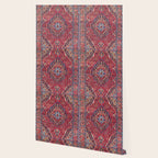 Bijar Kurdish Northwest Persian Rug Print Wallpaper Gallery Image 2