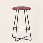 Bijar Kurdish Northwest Persian Rug Print Stool Gallery Image 1