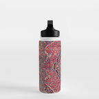 Bijar Kurdish Northwest Persian Rug Print Water Bottle Gallery Image 3