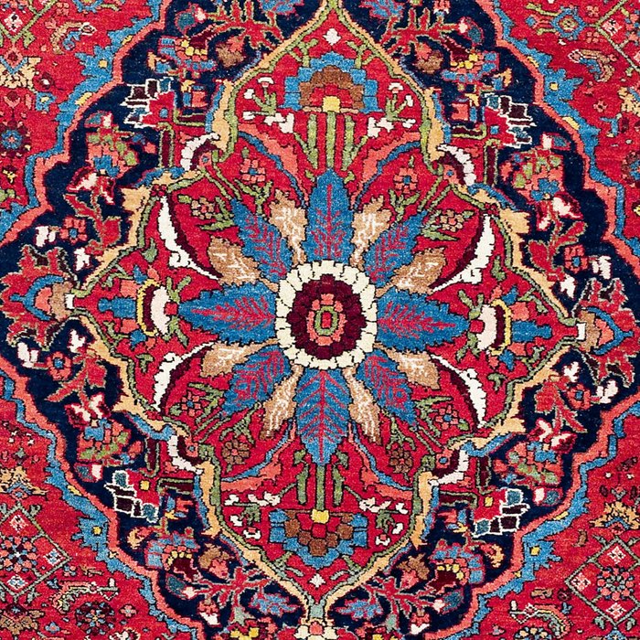 Bijar Kurdish Northwest Persian Rug Print Coffee Mug Gallery Image 2