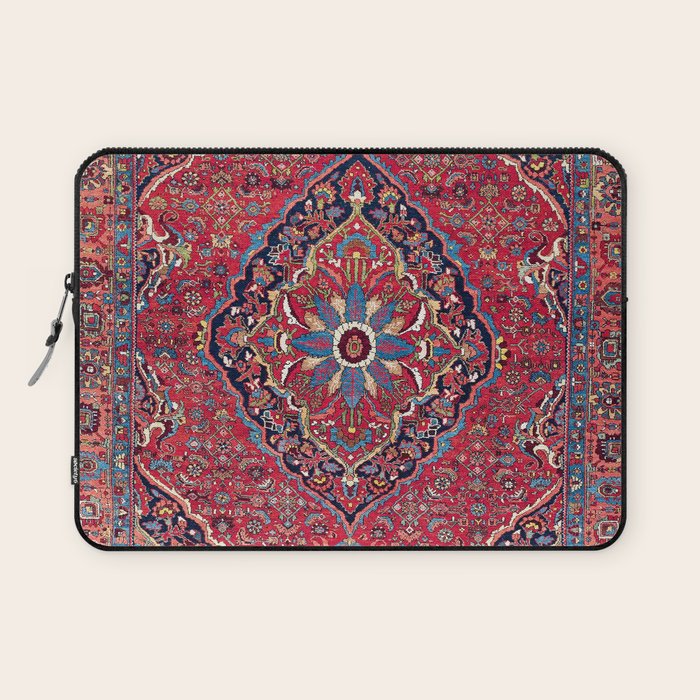 Bijar Kurdish Northwest Persian Rug Print Laptop Sleeve Gallery Image 1