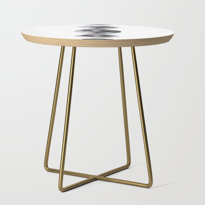 Moon phases watercolor painting Side Table Gallery Image 1