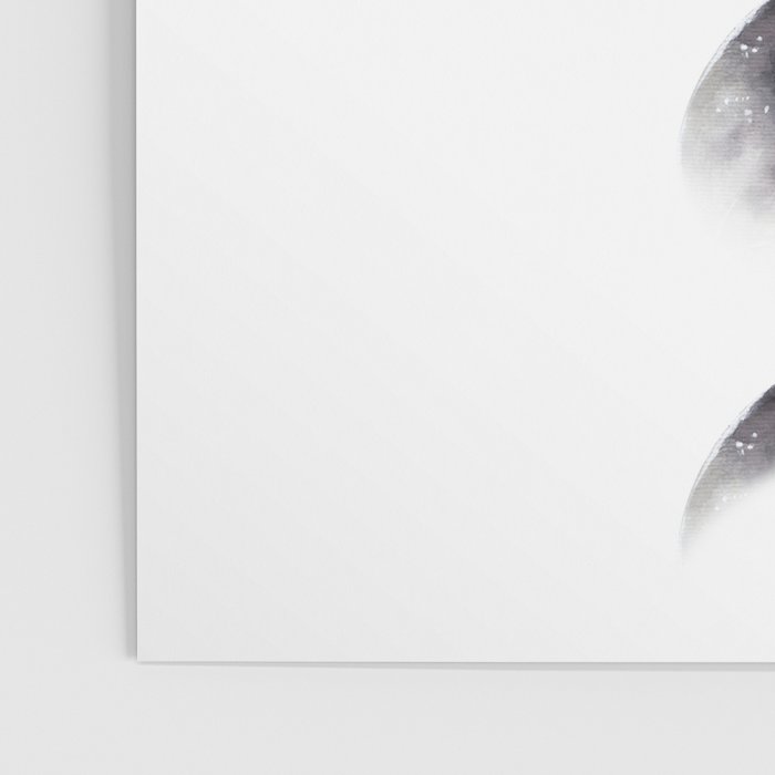 Moon phases watercolor painting Poster Gallery Image 3