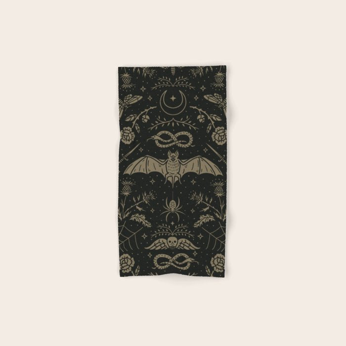 Cemetery Nights Bath Towel Gallery Image 1