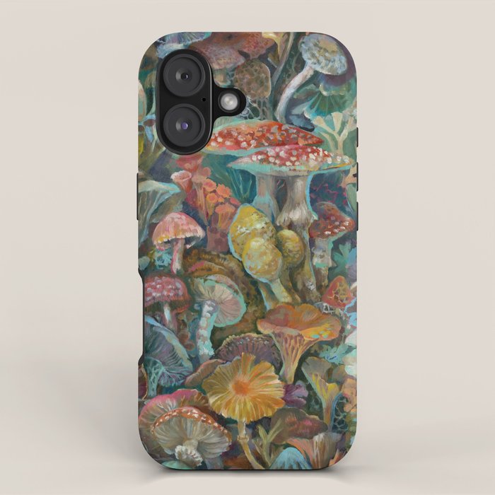 Magic Mushroom Garden iPhone Case Gallery Image 1