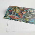 Magic Mushroom Garden Wrapping Paper Gallery Image 2