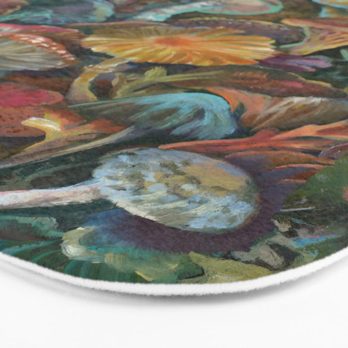 Magic Mushroom Garden Bath Mat Gallery Image 3