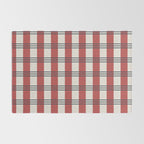 Winter 2025 Red Plaid Rug Gallery Image 2