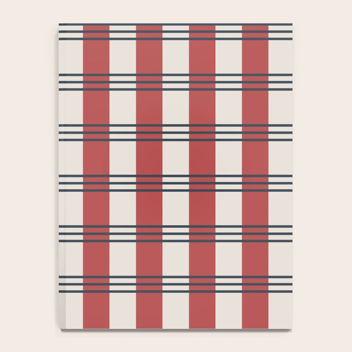 Winter 2025 Red Plaid Notebook Gallery Image 4
