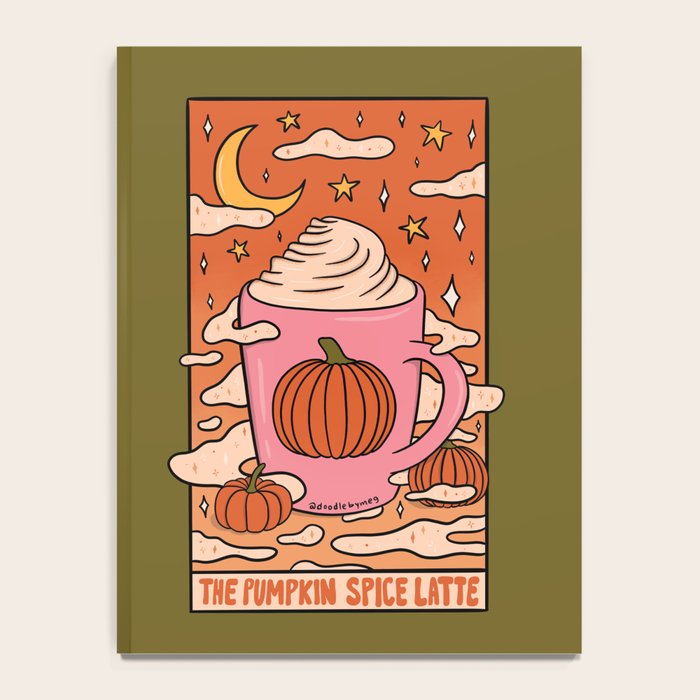 Pumpkin Spice Tarot Card Notebook Gallery Image 4