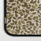 Autumn Oak Pattern in Olive Laptop Sleeve Gallery Image 3