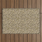 Autumn Oak Pattern in Olive Outdoor Rug Gallery Image 1