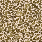 Autumn Oak Pattern in Olive Coffee Mug Gallery Image 2