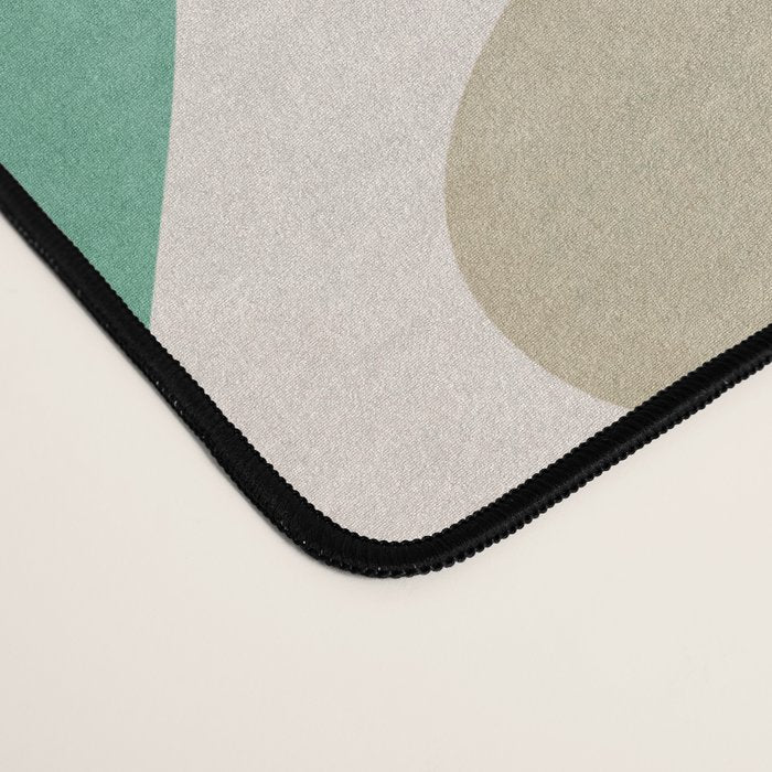 floral minimal shapes 2 Desk Mat Gallery Image 4