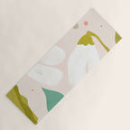 floral minimal shapes 2 Yoga Mat Gallery Image 1
