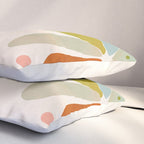 floral minimal shapes 2 Pillow Sham Gallery Image 3