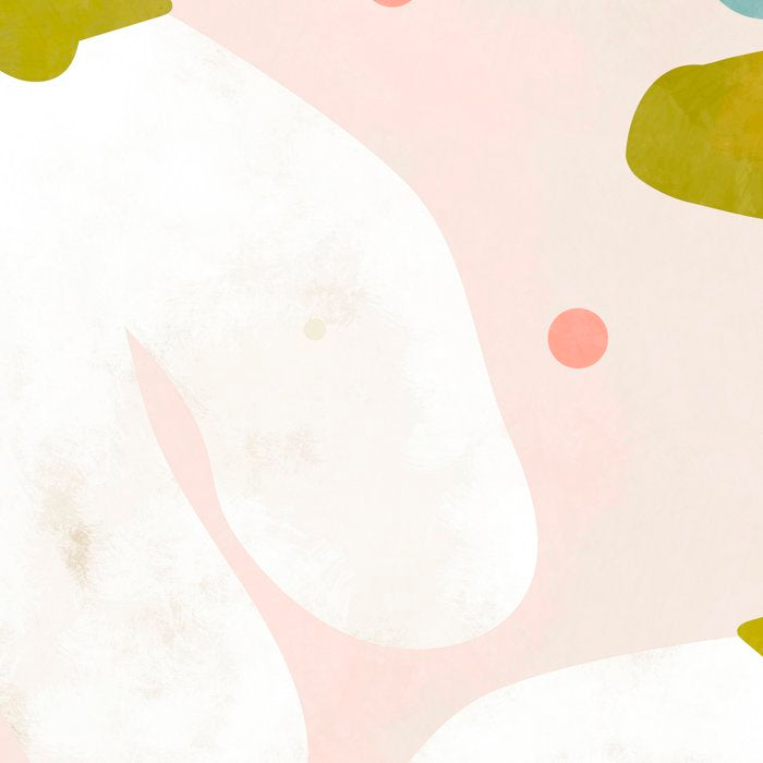 floral minimal shapes 2 Coffee Mug Gallery Image 2