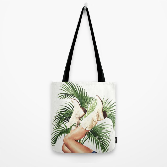These Boots - Palm Leaves Tote Bag Gallery Image 2