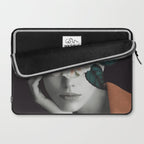 WOMAN WITH FLOWERS 7 Laptop Sleeve Gallery Image 2