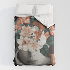 WOMAN WITH FLOWERS 7 Comforter Gallery Image 6