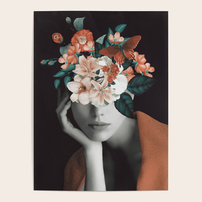 WOMAN WITH FLOWERS 7 Poster Gallery Image 4