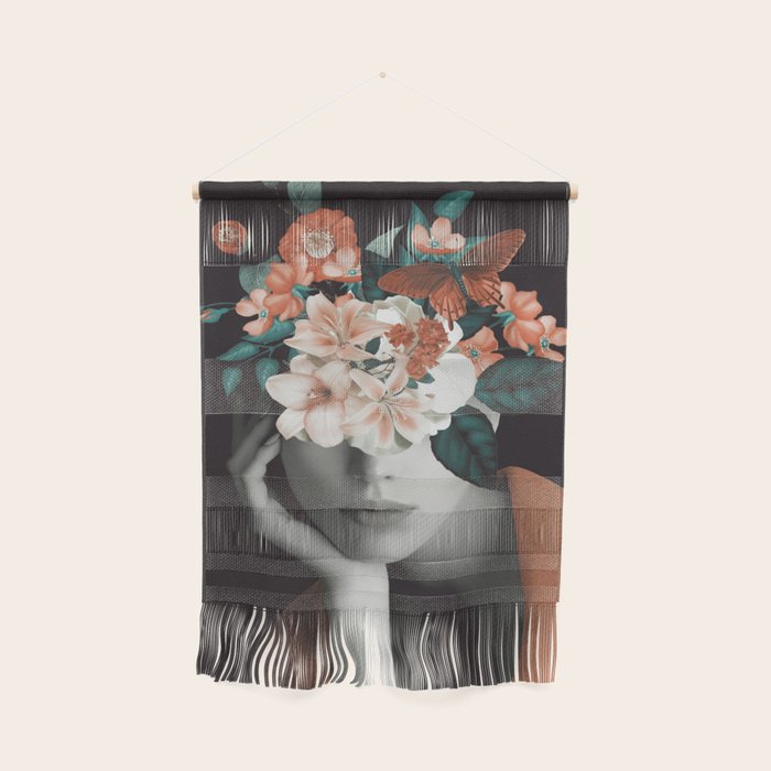 WOMAN WITH FLOWERS 7 Wall Hanging Gallery Image 1