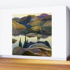 Canadian Landscape Franklin Carmichael Art Nouveau Post-Impressionism Mirror Lake Wall Mural Gallery Image 2