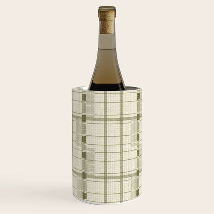 Shaded Lichen Plaid Checker Wine Chiller Gallery Image 3