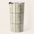 Shaded Lichen Plaid Checker Travel Mug Gallery Image 3
