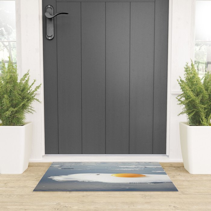 Egg-berg - Arctic Egg Sunny Side Up Welcome Mat Gallery Image 3