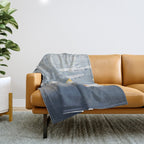 Egg-berg - Arctic Egg Sunny Side Up Throw Blanket Gallery Image 1