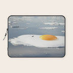 Egg-berg - Arctic Egg Sunny Side Up Laptop Sleeve Gallery Image 1