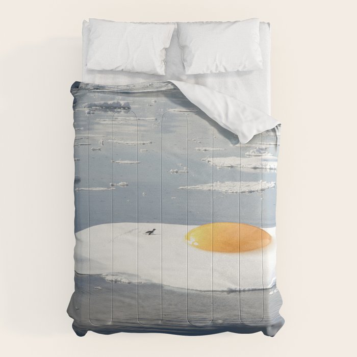 Egg-berg - Arctic Egg Sunny Side Up Comforter Gallery Image 6