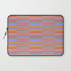 Mixed Stripes Pattern III 60s Rainbow Laptop Sleeve Gallery Image 1