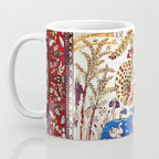 Vintage Persian Animal Rug Print Coffee Mug Gallery Image 3