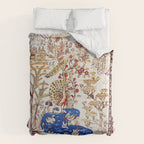 Vintage Persian Animal Rug Print Comforter Gallery Image 6