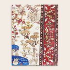 Vintage Persian Animal Rug Print Notebook Gallery Image 4
